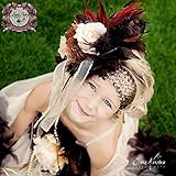 ★ボリューム満点！派手カワヘアバンド/ヘッドドレス【Flamboyantly Delicious】フランヴォヤントリー・デリシャス