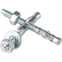 Amazon | 1/4インチ x 2-1/4インチ コンクリートアンカーボルト、20個