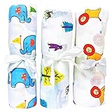 Lightning Deal Muslin Baby Swaddle. Multi Use Cotton Baby Swaddling Blanket, Baby Nursing Cover, Bab