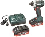 Metabo 18V 1/4" Hex Impact Driver 3.1Ah [並行輸入品]