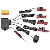 GreenYi Car Parking Sensor Auto Reverse Backup Radar Assistance System with Buzzing Alert + 4 x 16mm