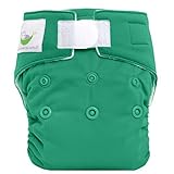 Sweet Pea Newborn All-In-One Diaper Teal Green [並行輸入品]