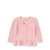 ラルフローレンの子供服　POLO　RALPHLAUREN 　ベビー　女の子　ケーブルニット　カーディガン　８０ｃｍ [並行輸入品]