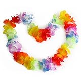 ReFaXi ハワイのビーチの花輪の10輪 多色〔並行輸入品〕