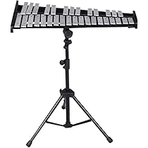 Ⅿ339 鉄琴 グロッケンシュピール 32音 音楽打楽器 折りたたみスタンドと Ⅿ339 鉄琴 グロッケンシュピール 32音 音楽打楽器 折りたたみ