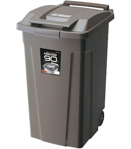 Amazon.co.jp: リス(RISU) キャスターペール 90C2 ブラック 90L 日本製