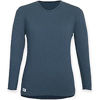 Amazon.co.jp: [ひだまり] 紳士用 長袖丸首シャツ 防寒インナー