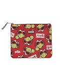 (マイファーストヒステリック) MY FIRST HYSTERIC MINI FACE総柄　マルチポーチ レッド