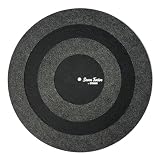 stokyo Seven Twelve Graphite 12インチ スリップマット レコードマット ターンテーブルマット レコードプレーヤー用 帯電防止 防振マット Slipmat Vinyl Record Mat STO-712GRA