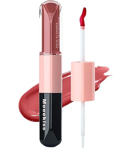 Amazon | Mooekiss リップグロス マットリップ 2in3 リップ 落ちない