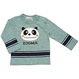 2018年 春物 ZOOMIC ズーミック 天竺 パイルアップリケ 長袖Ｔシャツ グリーン◇90cm