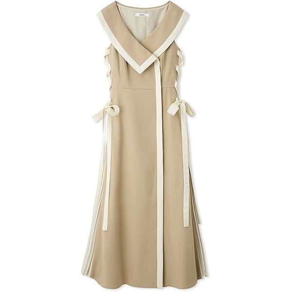 Amazon.co.jp: [スナイデル] サイドプリーツツイードワンピ