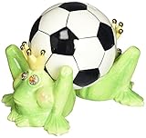 ATD 61517 7 " Frog Prince andサッカーボール貯金箱