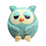 Baidecor樹脂シアンフクロウMoney Box Piggy Bank