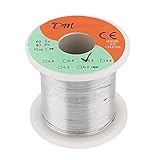 uxcell ハンダ リール はんだ線 はんだワイヤ ロージンコア 0.5mm 200G 60/40 鉛 錫