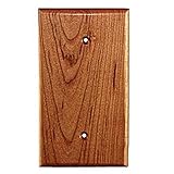 Sierra Lifestyles Traditional Switch Plate, 1 Blank, Cherry by Sierra Lifestyles