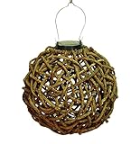 Echo Valley 4580 Rattan Solar Lantern [並行輸入品]