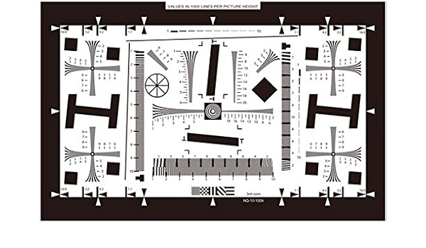 Amazon 3nh社 Iso12233解像度チャート Ne 10 800a メジャー 巻尺