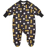 NFLピッツバーグスティーラーズチームSpirit印刷Blanket Sleeper、3t、ブラック/イエロー
