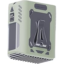 ベルトファン 腰掛け扇風機 強力 携帯扇風機 首掛け/腰掛け/卓上 5段階風量 ベルトファン 腰掛け扇風機 強力 携帯扇風機 首掛け/腰掛け/卓上