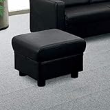 コクヨ　応接イス　べーシス　スツール　ビニールレザー　2色対応 カラー:D(ブラック）