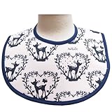 ニニータ ビブ（大） 102ハートバンビ柄（ピンク）