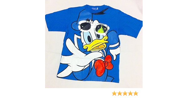 Amazon ドナルドダック サングラスデザインtシャツ ブルー ビーズハンガー セット 東京ディズニーリゾート限定 150 Tシャツ カットソー 通販
