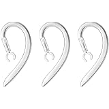 VSuRing イヤーフック 360度回転 6.0mm シリコン製 ユニバーサル ブルートゥースヘッドセット用 Bluetooth イヤホン PLANTRONICS M70 M90/プラントロニクス Explorer 500等対応 落ち防止 イヤール