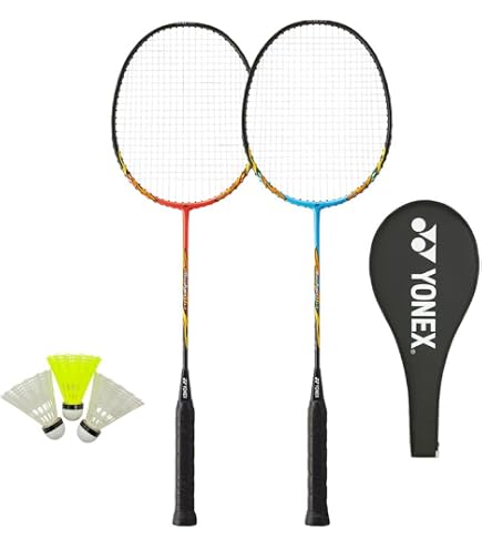 Amazon | [ヨネックス]YONEX バドミントンセット シャトル付