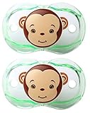 Razbaby Keep-It-Kleen Pacifier - Mario Monkey - 2 Count , 0-36 Months by Razbaby