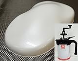 関西ペイントPG80　ホワイトパール 1kg　自動車用ウレタン塗料　２液 カンペ　ウレタン　塗料　白
