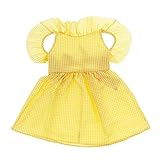 Baosity 全5サイズ　夏のドレス　子供　コットンブレンド　写真 - 黄, 100センチメートル/ 4T