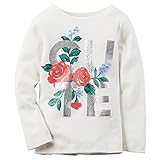 Carter's SHIRT ベビー・ガールズ カラー: ホワイト