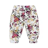 Tovadoo 子供服 ベビー服 女の子 ダメージズボン 秋冬 小花柄 ファッション 可愛い 保育園 旅行 プレゼント