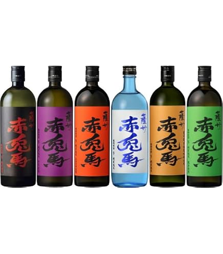 Amazon.co.jp: 濱田酒造 薩州 赤兎馬 (せきとば) ブルーボトル 芋焼酎