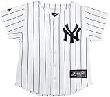 MLB新しいYork Yankees Derek Jeter # 2 JuVI Girls 'レプリカPlayer Name And Number Jersey By Majestic ホワイト