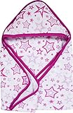 miracle ware ミラクルウエア Hooded Towel フード付きバスタオル Pink Stars ピンクスター