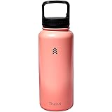 Thenti 1L Drink Bottle - Sunrise Peach | Double-Walled Stainless Steel Water Bottle | Insulated Water Bottle | Leak-Proof wat