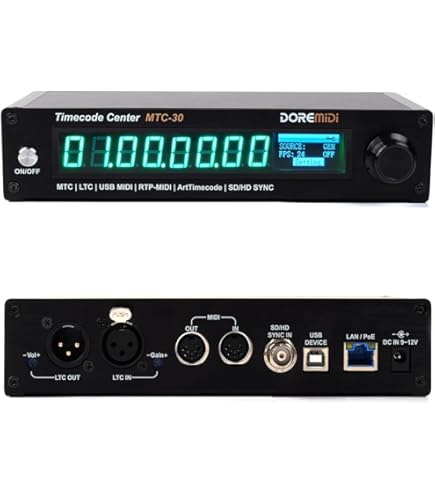 DOREMiDi MIDI To DMX Controller (MTD-1024) Can Convert MIDI