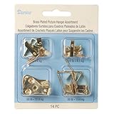 Bulk Buy : Darice DIY Crafts画像ハンガーAssorted真鍮メッキ14ピース( 2 - Pack ) 7000 – 35