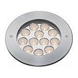 タカショー　グランドライト（100V）　シンプルLED　グランドライト5型　（LED色：電球色）　●74000000　HFF-D12S シルバー