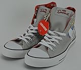 ザ・シンプソンズ　　New Converse Chuck The Simpsons Homer Grey Unisex Casual Size M 9.5 146808F [並行輸入品]