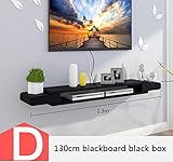 ALUP- テレビキャビネットセットトップボックスラックリビングルームテレビ壁の壁の壁の寝室の壁の装飾のフレームのパーティションをマウントする ( 三 : D )