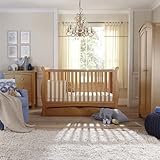 Izziwotnot Bailey 3 Piece Nursery Furniture Room Set, Oak by Izziwotnot