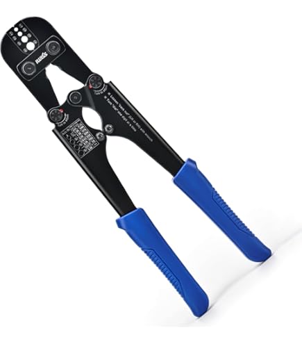 Wire Rope Crimping Tool Kit, With 1/16-304 Stainless Steel Cable 165 Ft 7x7 Strand Core 100 Cable Ferrule Aluminum Loop Sleeve Stops