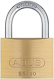 ABUS 55/60 B KA 2.4-Inch All Weataher Solid Brass with Hardened Steel Shackle Keyed Alike Padlock [並