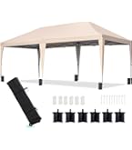 Amazon | Caliturben タープテント 3m 6m ワンタッチ 大型タープ