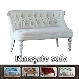 ラムズゲイトソファ 二人掛け ホワイト(合皮)　TO-RM2P3W …