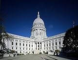 マディソン、Wi – フォト – - Wisconsin state capitol inマディソン、ウィスコンシン – キャロル・ハイスミス 44in x 36in H16695_4436