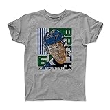 500レベルのBrockのBoeser子供用シャツ – バンクーバーHockeyファンギア – Brock Boeser Deke Youth X-Large (14-16Y) グレイ